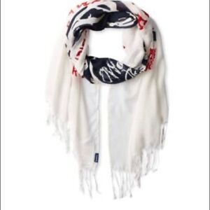 Sperry Topsider Regatta Boat Blanket Scarf NWT